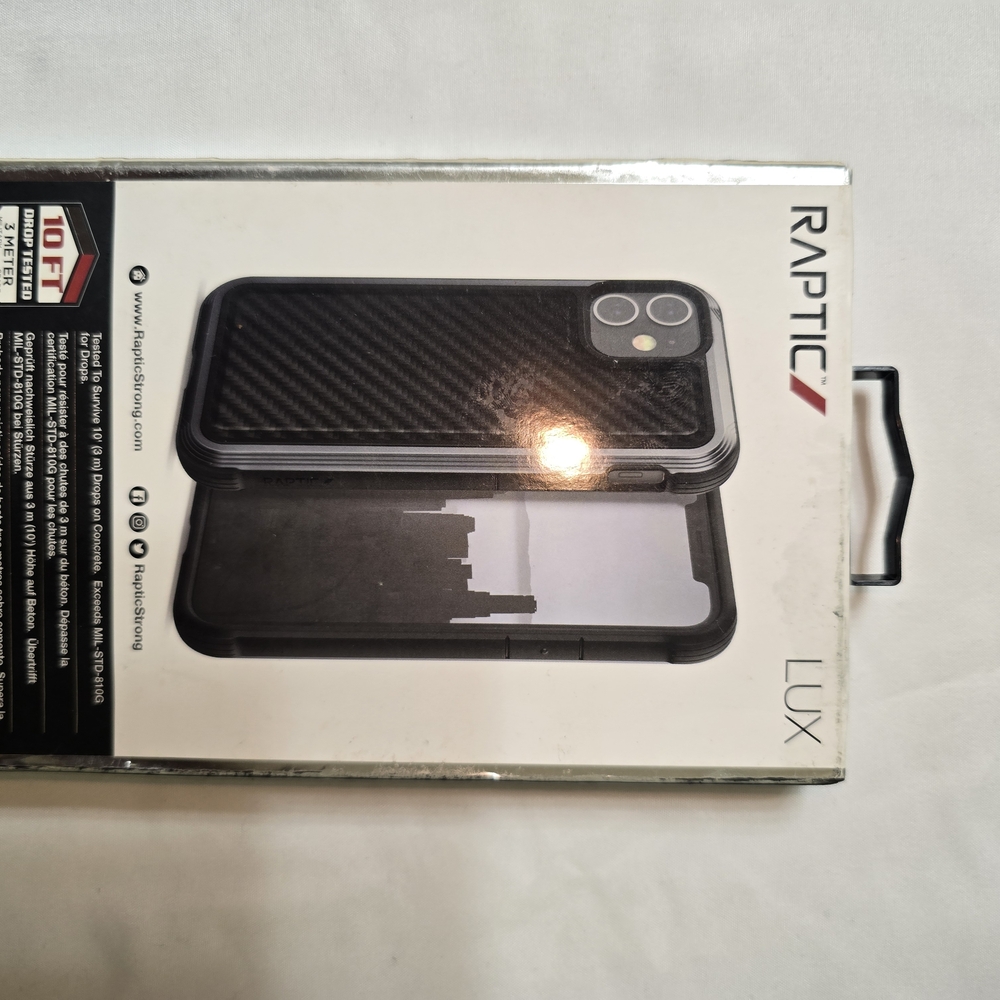 Lux Black Phone Case
